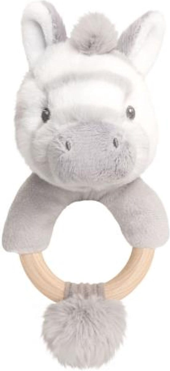 Keel Toys Rammelaar Zebra 19 Cm