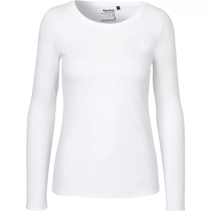 Neutral Ladies´ Long Sleeve T-Shirt NE81050 - White - M