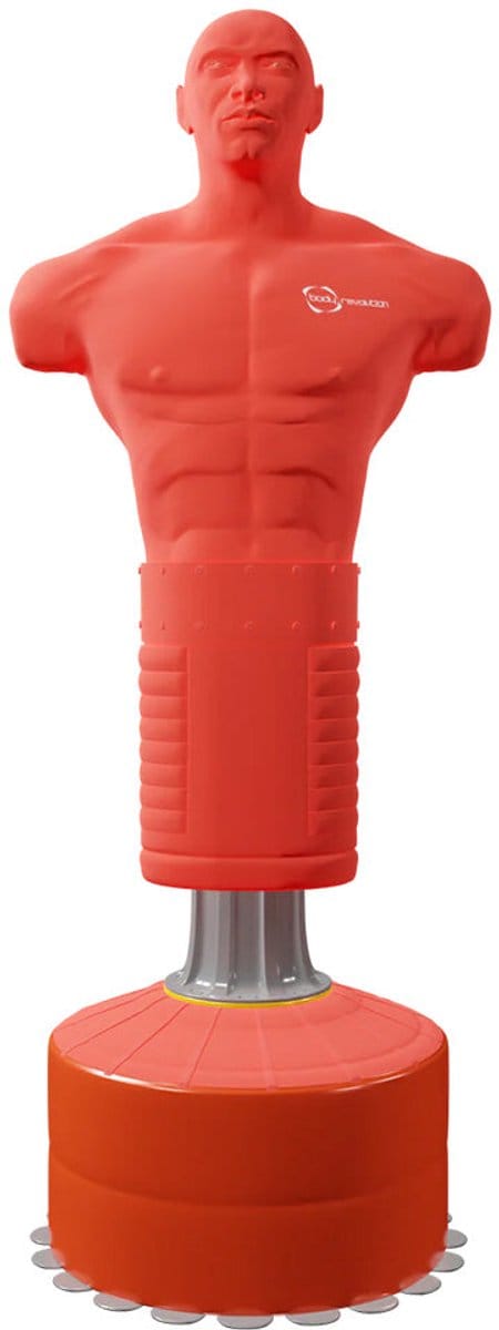 Vrijstaande bokspop extra groot - rood - xl - navulbare basis