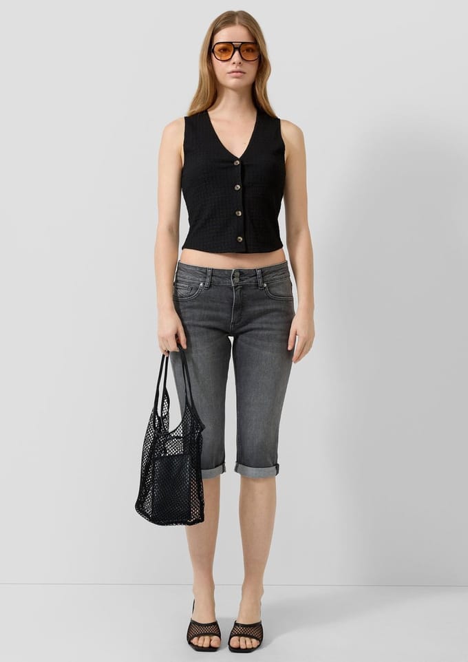 Slim fit jeans voor dames QS