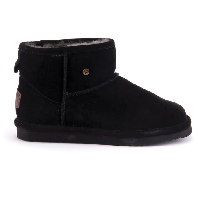 Warmbat Wallaby Suede Boot Heren Laarzen - Zwart