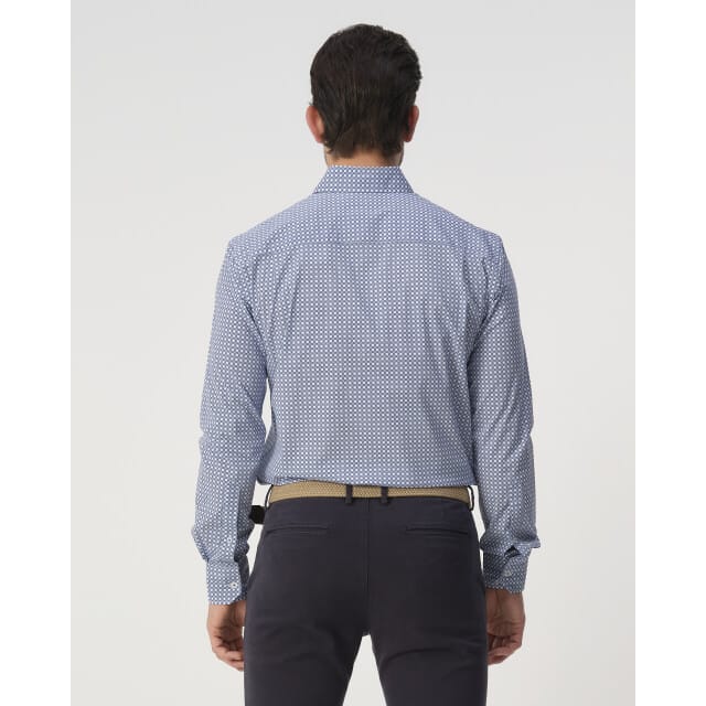 Campbell Casual overhemd donker