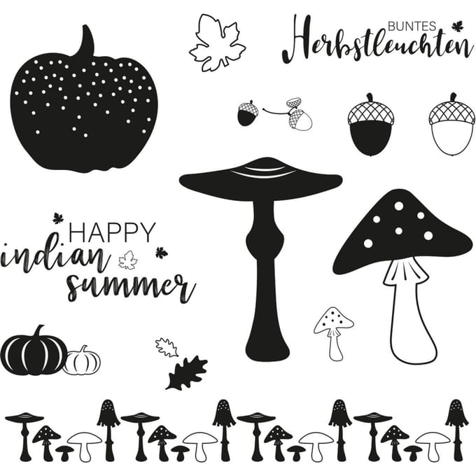 Clear Stamps "Herfstlicht"