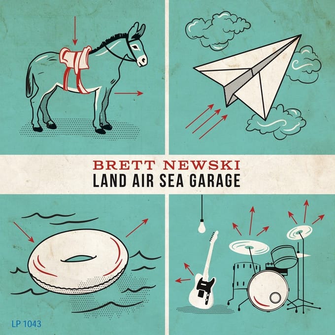Brett Newski - Land Air Sea Garage (CD)