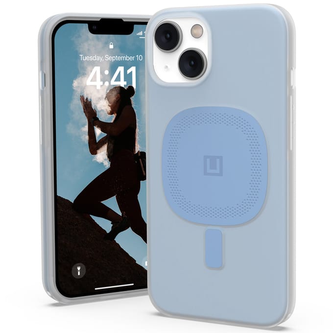 UAG Lucent 2.0 Backcover MagSafe voor de Apple iPhone 14 - Blauw
