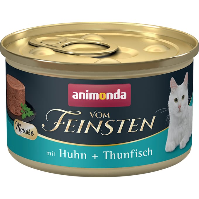Kattenvoer Animonda Vom Feinsten Mousse Kip Tonijn Vis 85 g