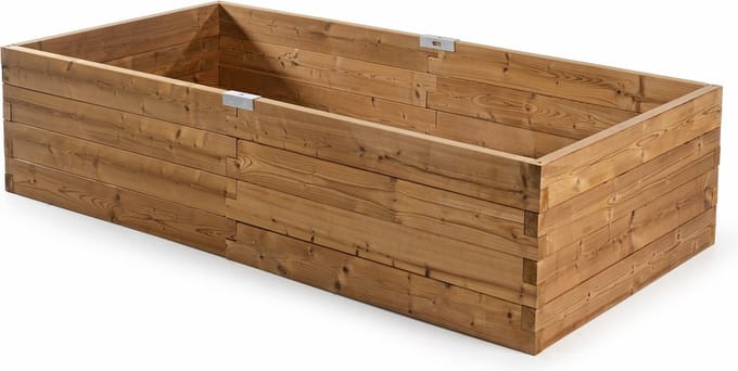 WITBOSCH - Moestuinbak - 210 x 107 x 50 cm - Modulair design - Thermowood