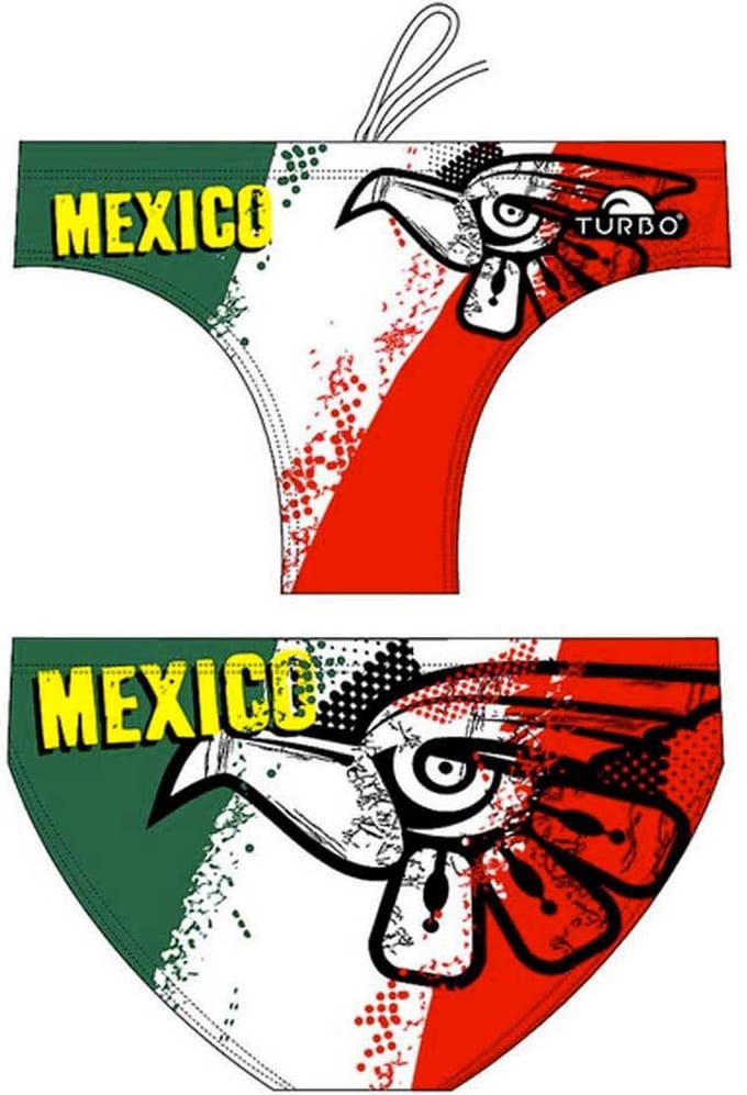 Turbo Mexico Falcon Zwemslip Veelkleurig S Man