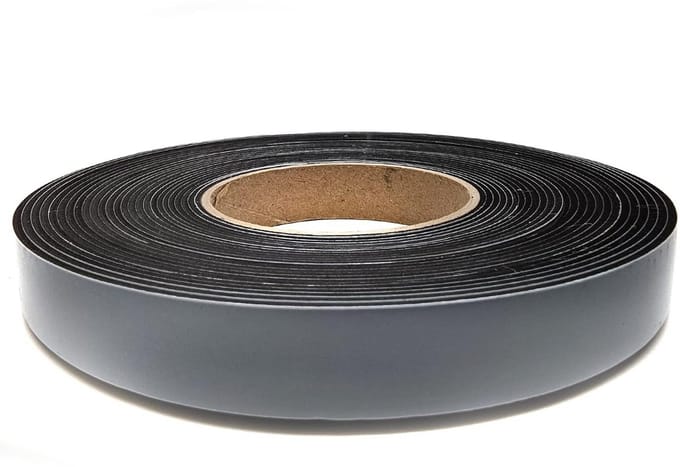 Zelfklevende Zwarte EPDM Schuimrubber Rol 10 Meter - Weerbestendige Afdichtstrip