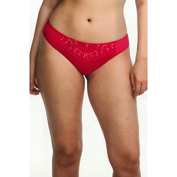 Chantelle Co Bo. Brief Std Std W. Scarlet/peach Taglia: 44 | Biancheria intima Outlet | Donna | Rosso