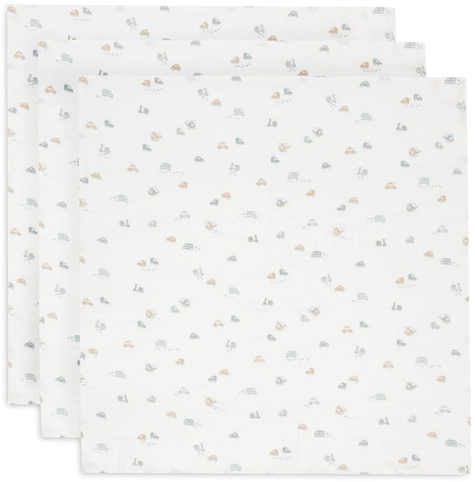 Jollein Hydrofiele Doek Small 70x70cm On The Go (3pack)