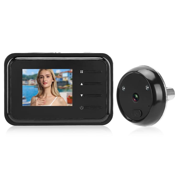 2.4in Video Deurbel Nachtzicht LCD Digitale Camera met 90 graden Groothoeklens voor Huishouden