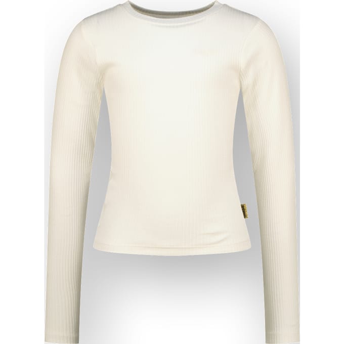 Meisjes T-shirt Icon rib longsleeve