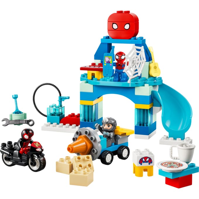 LEGO DUPLO ǀ Marvel Team Spidey Hoofdkwartier Bouwpakket voor Kinderen en Decoratie 10464