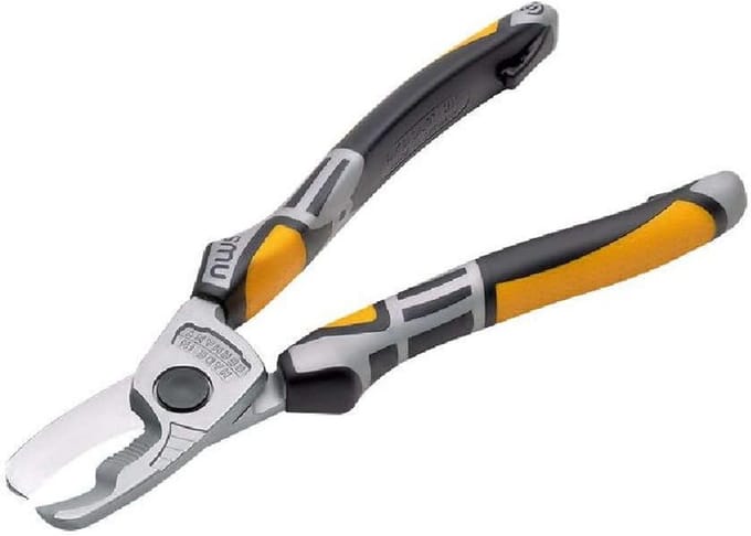 Kabelknipper - Draadknipper - Koper en Aluminium - Ergonomische Handgrepen - 210mm - Rood