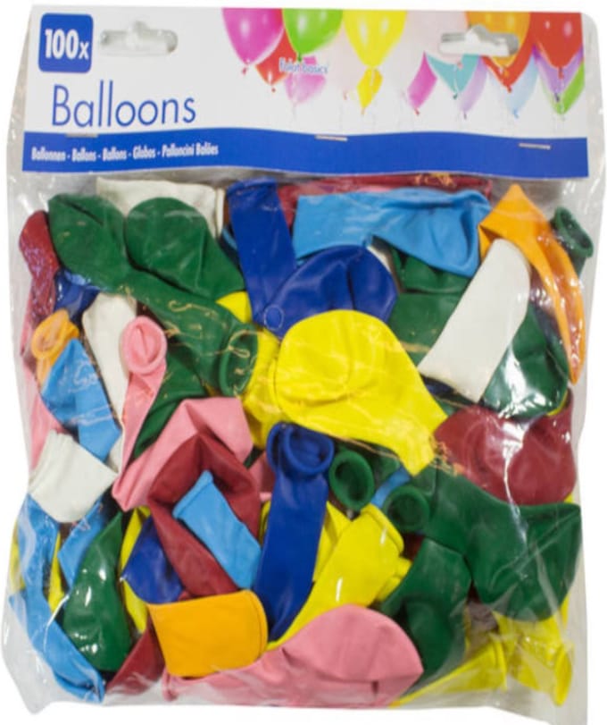 Ballonnen 100 stuks - Regenboog - 30cm XXL