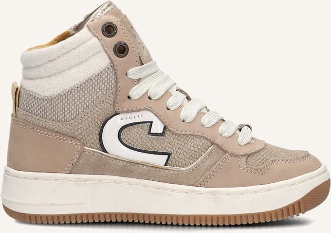 CRUYFF JUNIOR Campo High Sneakers - Meisjes - Beige - Maat 31