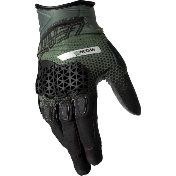 Leatt ADV HydraDri 5.5 Kort Bos Zwart Olijf Waterdichte Handschoenen - Maat L - Handschoen