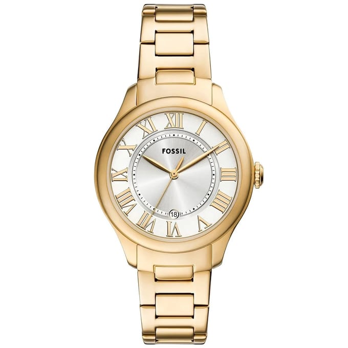 Fossil ES5395 Dames Horloge 38mm - Goudkleurig
