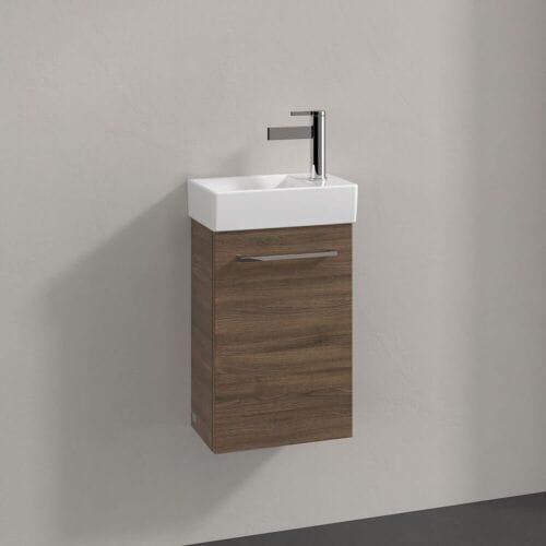 Villeroy & Boch Avento vanity unit 34 x 20.2 x 51.4 cm, door hinge left A87600B1