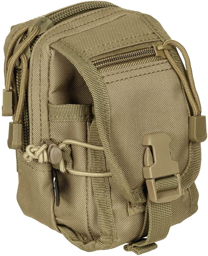 MFH Utility Pouch, "MOLLE", Coyote tan