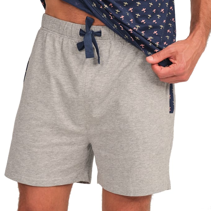 JJBFH5300 Korte mouwen pyjama voor heren