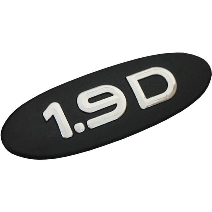Emblème monogramme BSP569 noir 1.9D pour Renault Kangoo 1998-2007 8200120852