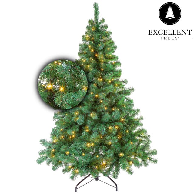 Excellent Trees® Kerstboom LED Stavanger 300 cm - 850 LED Lampjes - ⌀170cm - 300cm