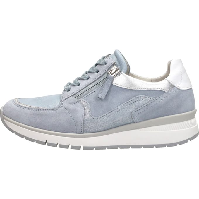 Gabor - Sneakers Laag Met Stretch Licht blauw 35.5