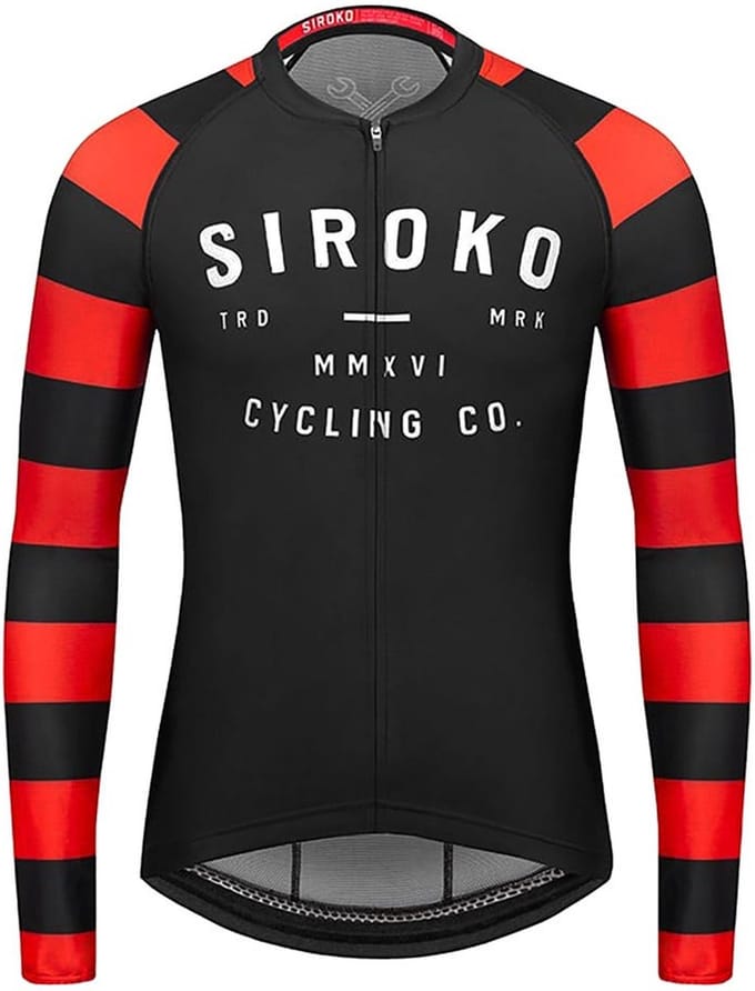 Siroko M2 Rider Trui Met Lange Mouwen Zwart L
