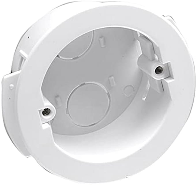 Ronde Inbouwdoos 32 mm Diep - Wit