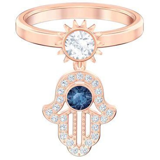 Swarovski Symbool Ring Rosé Goud Verguld Dames accessoires 5515443 55 beige
