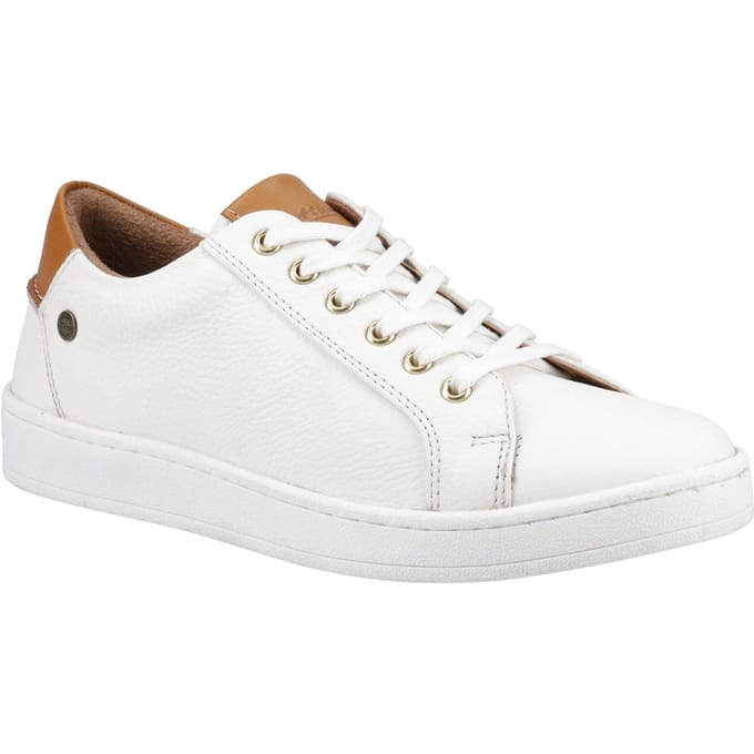 Cotswold Radcot Dames Sneakers Van Wit Leer