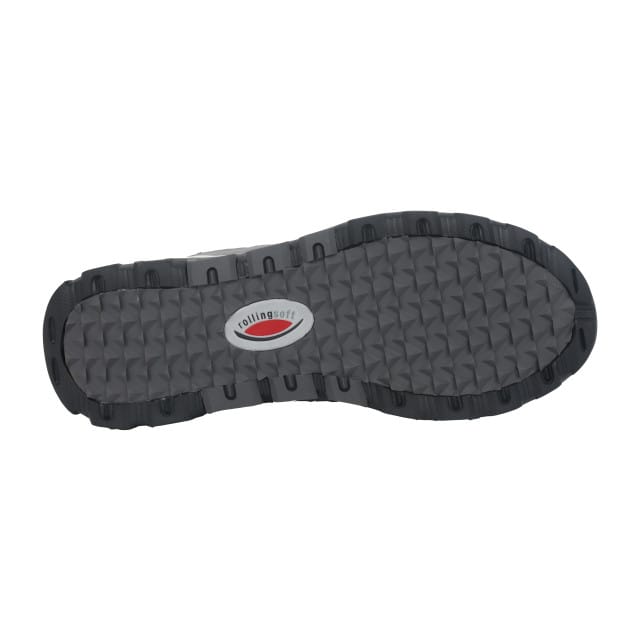 Gabor rollingsoft sensitive 96.924.39 - dames rollende wandelsneaker - Grijs - maat 42 (EU) 8 (UK)