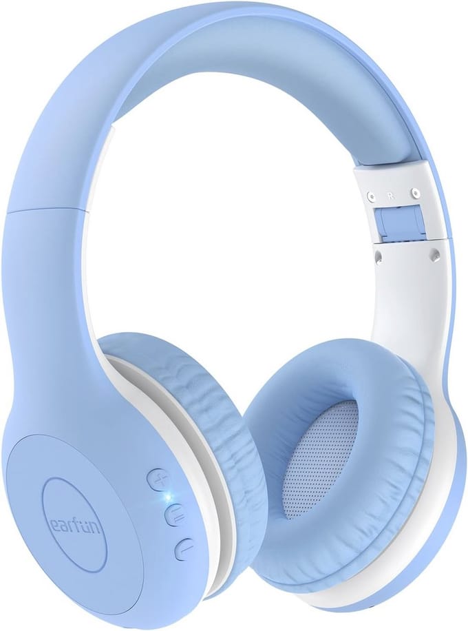 Draadloze Bluetooth Hoofdtelefoon voor Kinderen met Volume Beperkingen en HiFi Geluid