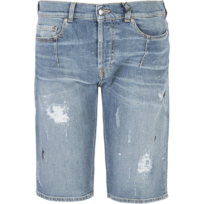 Les Hommes shorts Mannen blauw