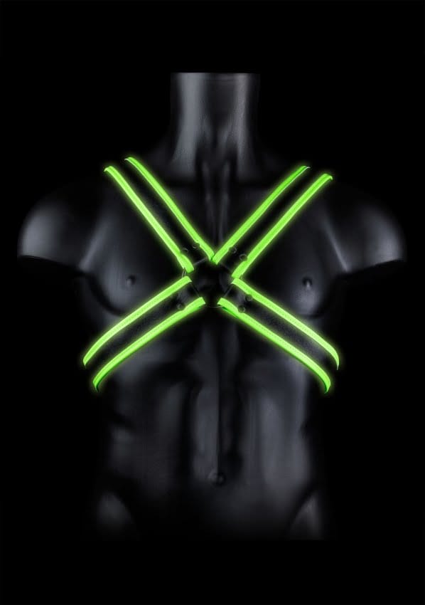 Glow in the Dark - Gekruist Harnas