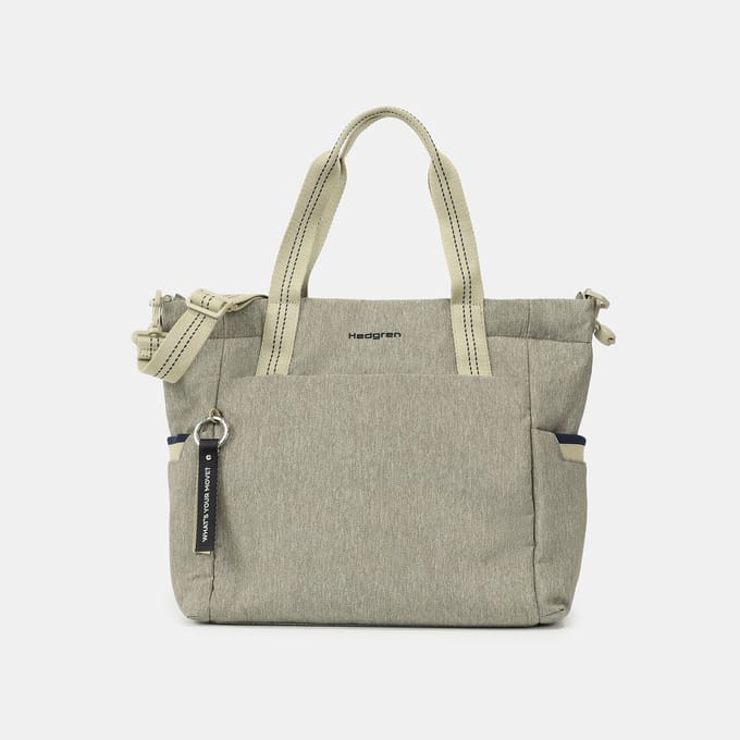 Hedgren PUFFER Tote Bag – Gewatteerde shopper – Waterafstotend – Lichtgewicht – Covert Green