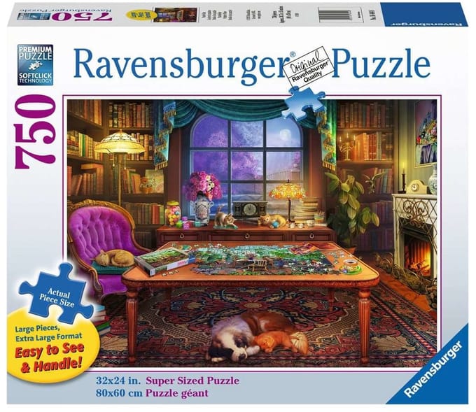 De Puzzelkamer - puzzel van 750 XL stukjes - Exclusiviteit