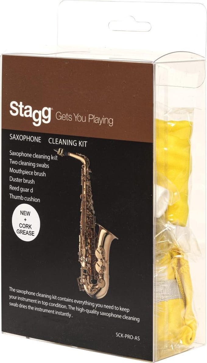 Stagg schoonmaakset voor Saxofoon