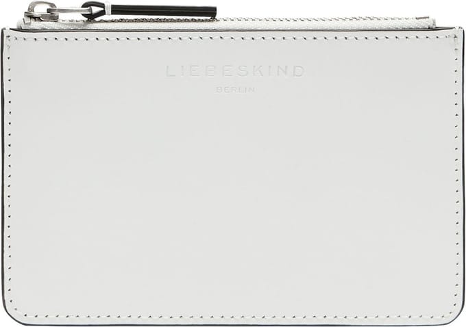 LIEBESKIND BERLIN Leren Kaarthouder Sade 2 Maggione Star Card Holder Cream White Wit