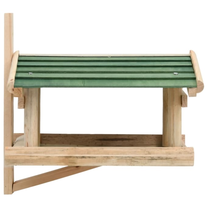 vidaXL - Vogelvoeder - 35x29,5x21 - cm - massief - hout