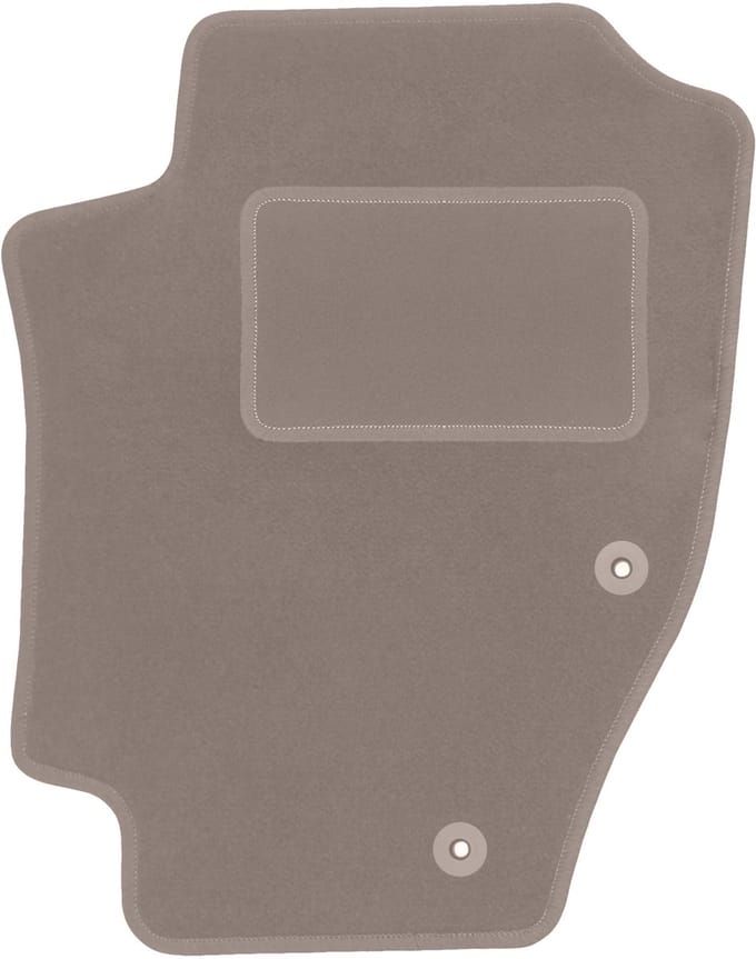 Beige bestuurdersmat voor: Peugeot 307CC cabrio (2003-2008)