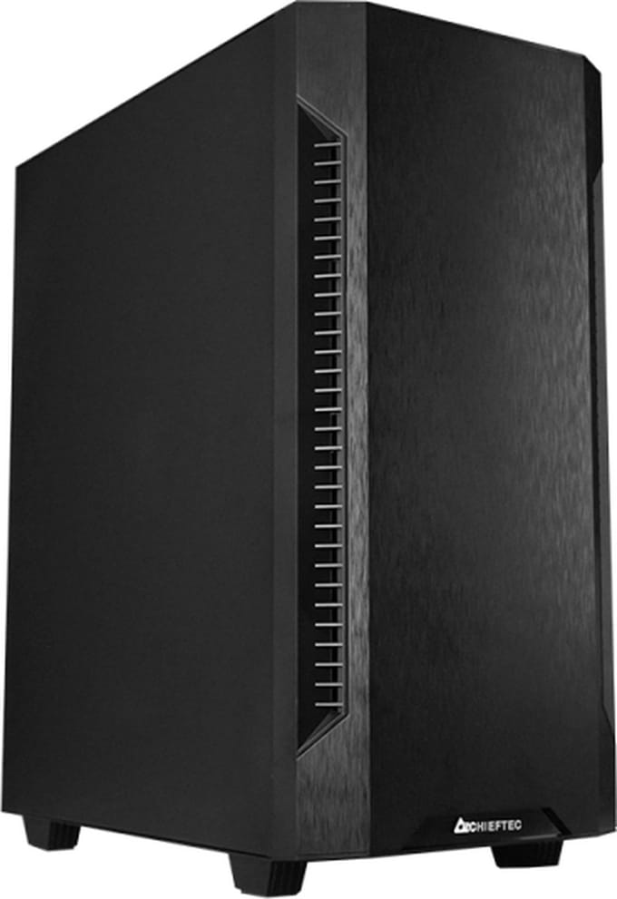 Chieftec Elox Series AS-01B-OP - toren - ATX - Case - Tower - Zwart