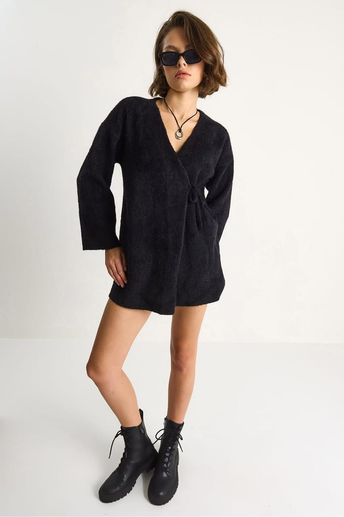 Strik Sluiting Cardigan