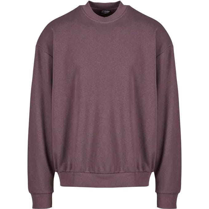 Urban Classics - Light Terry Crewneck sweater/trui - XXL - Paars