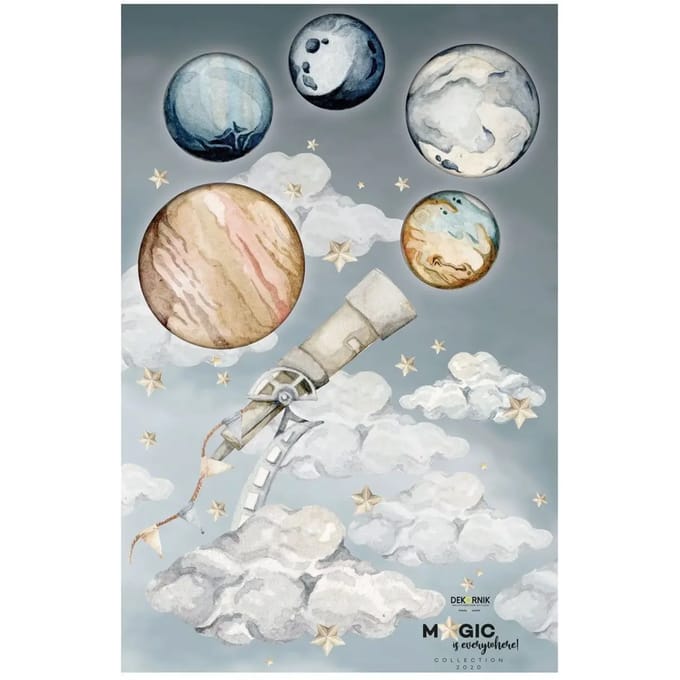Stickers voor baby's Dekornik Galileo Sky/Magic Is Everywhere