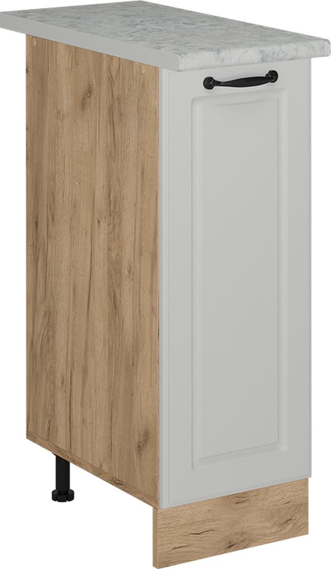 Vicco R-Line Apotheekkast – 30 cm WB Marmer Wit Landhuis