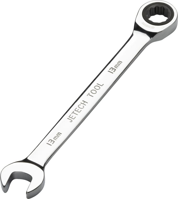 Jetech Ratel Combinatiesleutel 13 mm – Metrisch – CR-V Staal