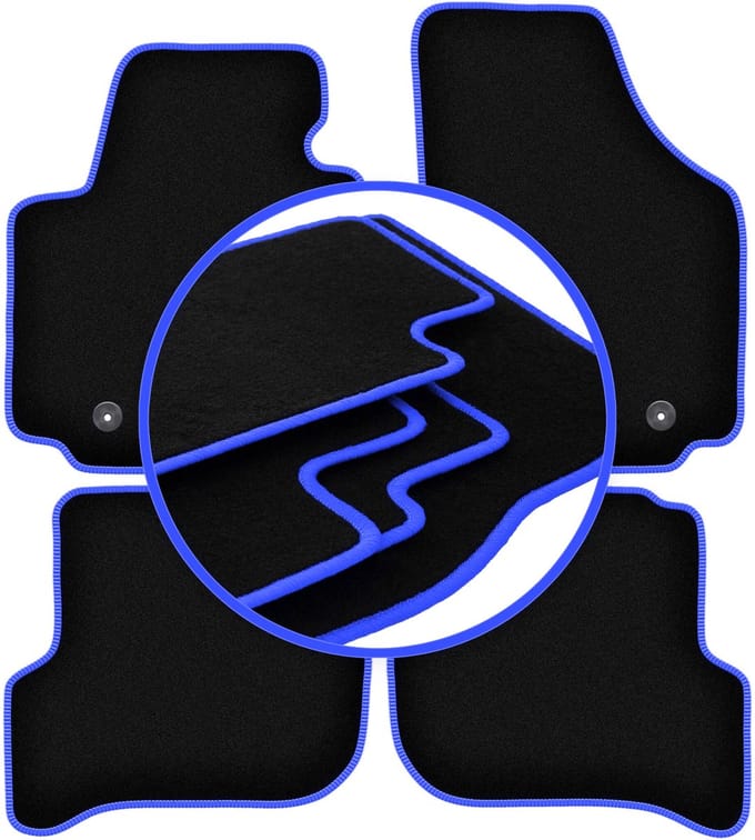 CARLUX-BLUE automatten voor: Seat Altea XL minivan (2006-08.2008)